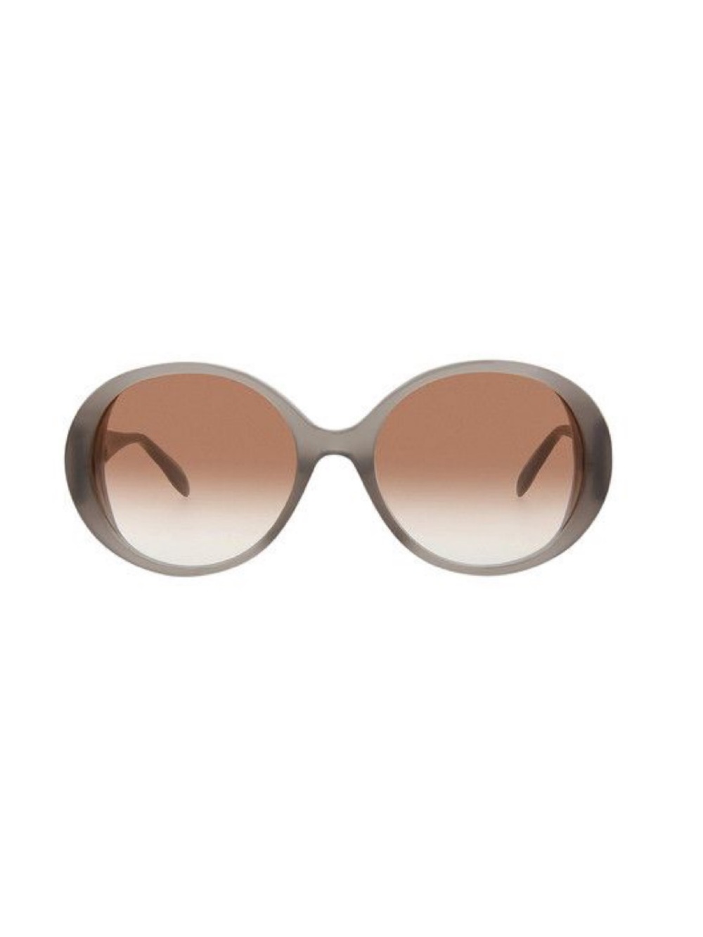 Alexander McQueen Oversized Round brown/grey Sunglasses in Brown Gradient